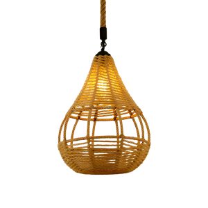 SYFLAR PENDENTE CORDA RUSTICA PERA 1L