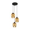 SYFLAR PENDENTE RUSTICO CUPULA 3L
