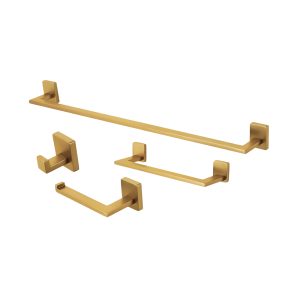 SZA CONJUNTO / KIT ACESSORIOS PARA BANHEIRO M2 DOURADO
