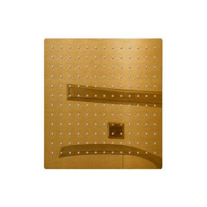 SZA DUCHA BICO 25X25 OURO ESCURO