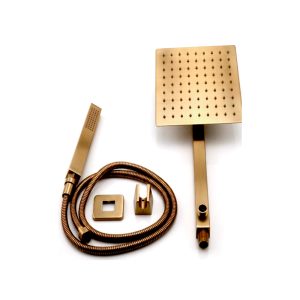 SZA KIT CHUVEIRO 20X20 DOURADO ESCURO
