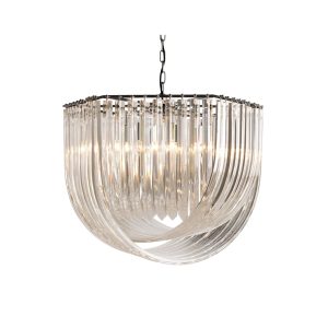 SINDORA PENDENTE CRYSTAL DCD-00210CH B-A E14X9 CROMADO
