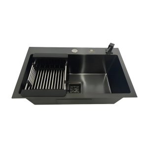 SZA Cuba Gourmet 60 x 40 Preto fosco 201 + Válvula e Dispenser