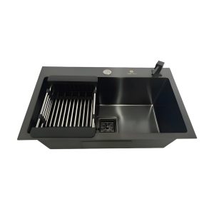 SZA Cuba Gourmet 50 x 40 Preto fosco 201 + Válvula e Dispenser