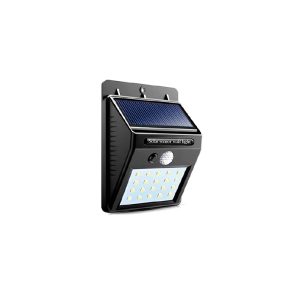 ARANDELA LED SOLAR 2W 3000K C/ SENSOR IP65
