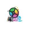 KIT FITA LED 2835 54LDS/M RGB 5M 12V C/FONTE + CONT. IP44 APOLLO