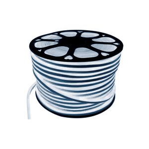 FITA NEON 2835 220V 100M PVC AZUL GELO APOLLO