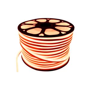 FITA NEON 2835 220V 100M PVC LARANJA APOLLO