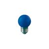 LAMP. BOLINHA G-45 1.5W AZUL APOLLO