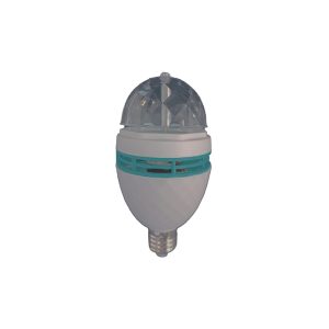 LAMP. BULBO CRAZY LED GIRATORIA RGB APOLLO