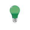 LAMP. BULBO LED 9W E27 VERDE BIVOLT APOLLO