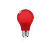 LAMP. BULBO LED 9W E27 VERMELHO BIVOLT APOLLO