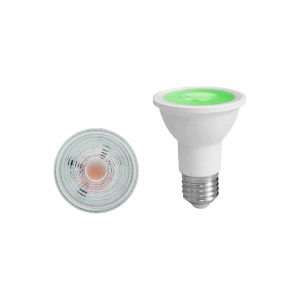 LAMP. PAR 20 7W VERDE