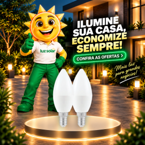 LAMP. VELA LED LISA CLARA CF37 4W E14 3000K