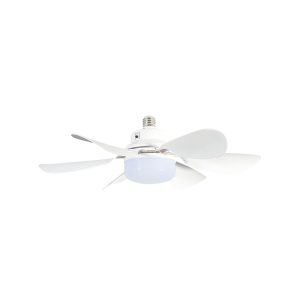 LAMP. VENTILADOR DE TETO LED 40W 3K/ 4K/ 6.5K C/ CONTROLE APOLLO
