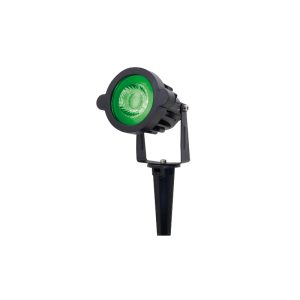 LUM. ESPETO P/ JARDIM 10W VERDE BIVOLT APOLLO