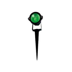 LUM. ESPETO P/ JARDIM 18W VERDE BIVOLT