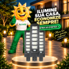 LUM. POSTE/PUBLICA SOLAR 300W 6500K +  PLACA APOLLO