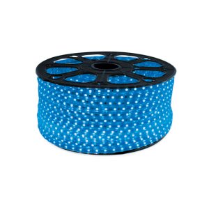 MANGUEIRA LED 12/13MM RL/100MTS 36LEDS/M AZUL 220V APOLLO