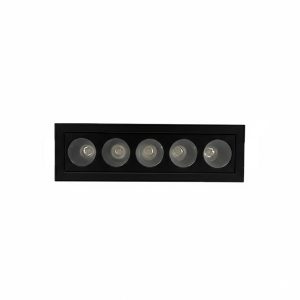SPOT LED LINEAR EMBUTIR 10W 3000K PT APOLLO
