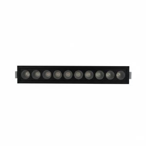 SPOT LED LINEAR EMBUTIR 20W 3000K PT APOLLO